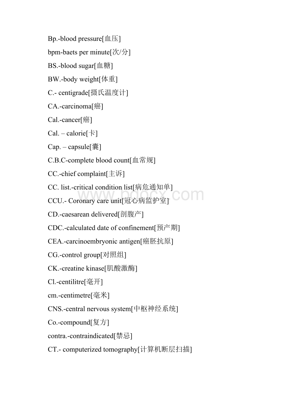 医学英语缩写.docx_第3页