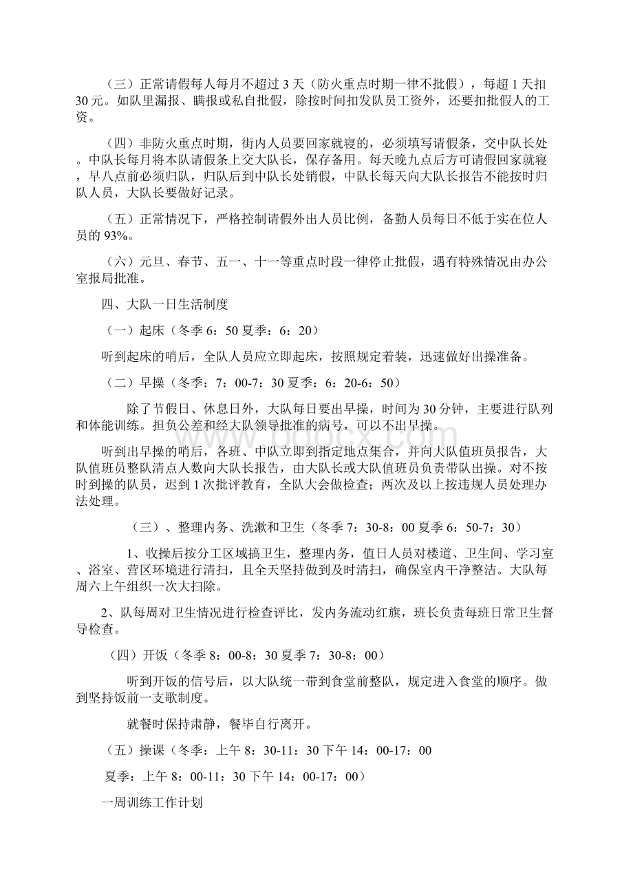 专业森林消防队管理规定.docx_第2页