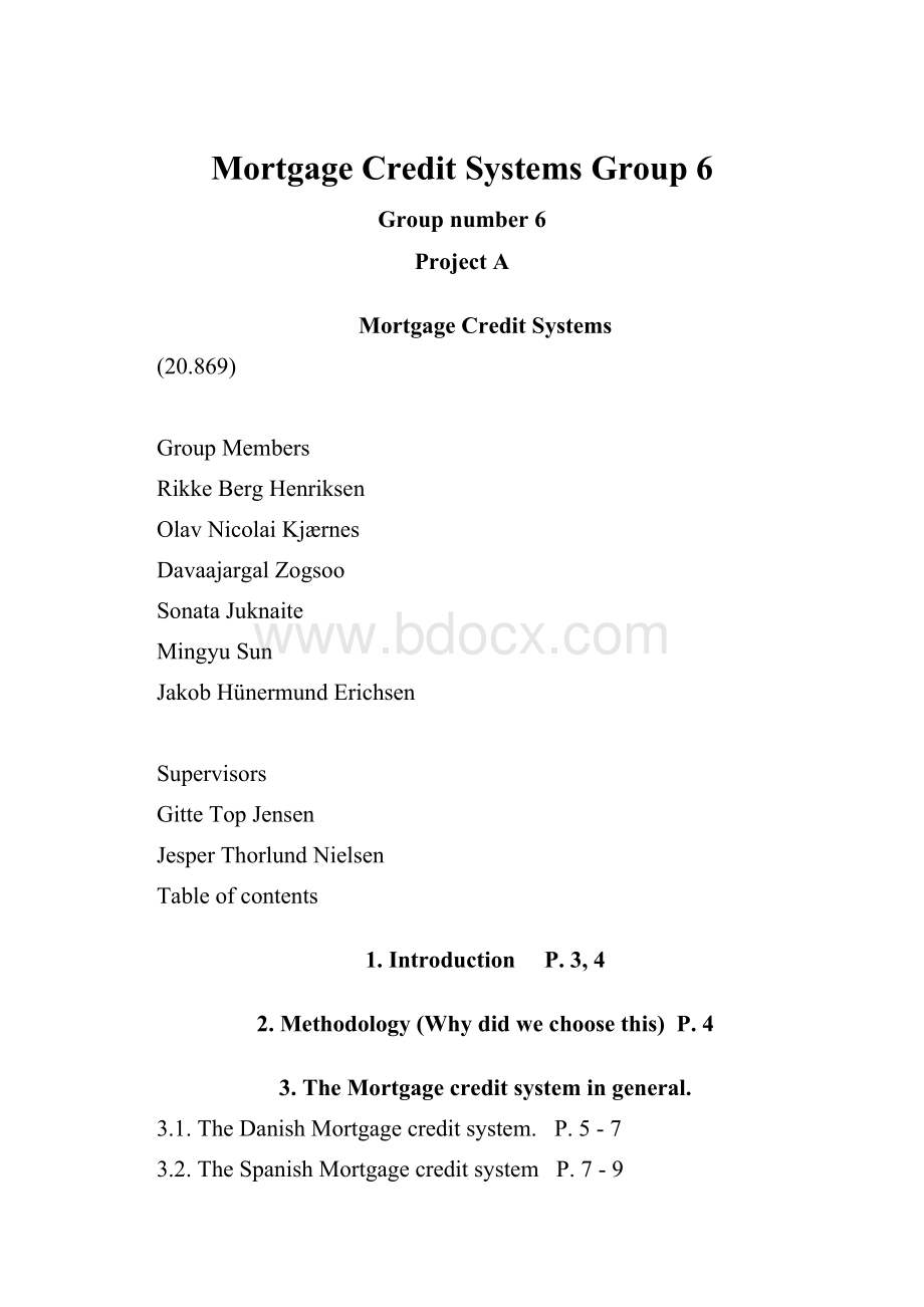 Mortgage Credit Systems Group 6.docx_第1页