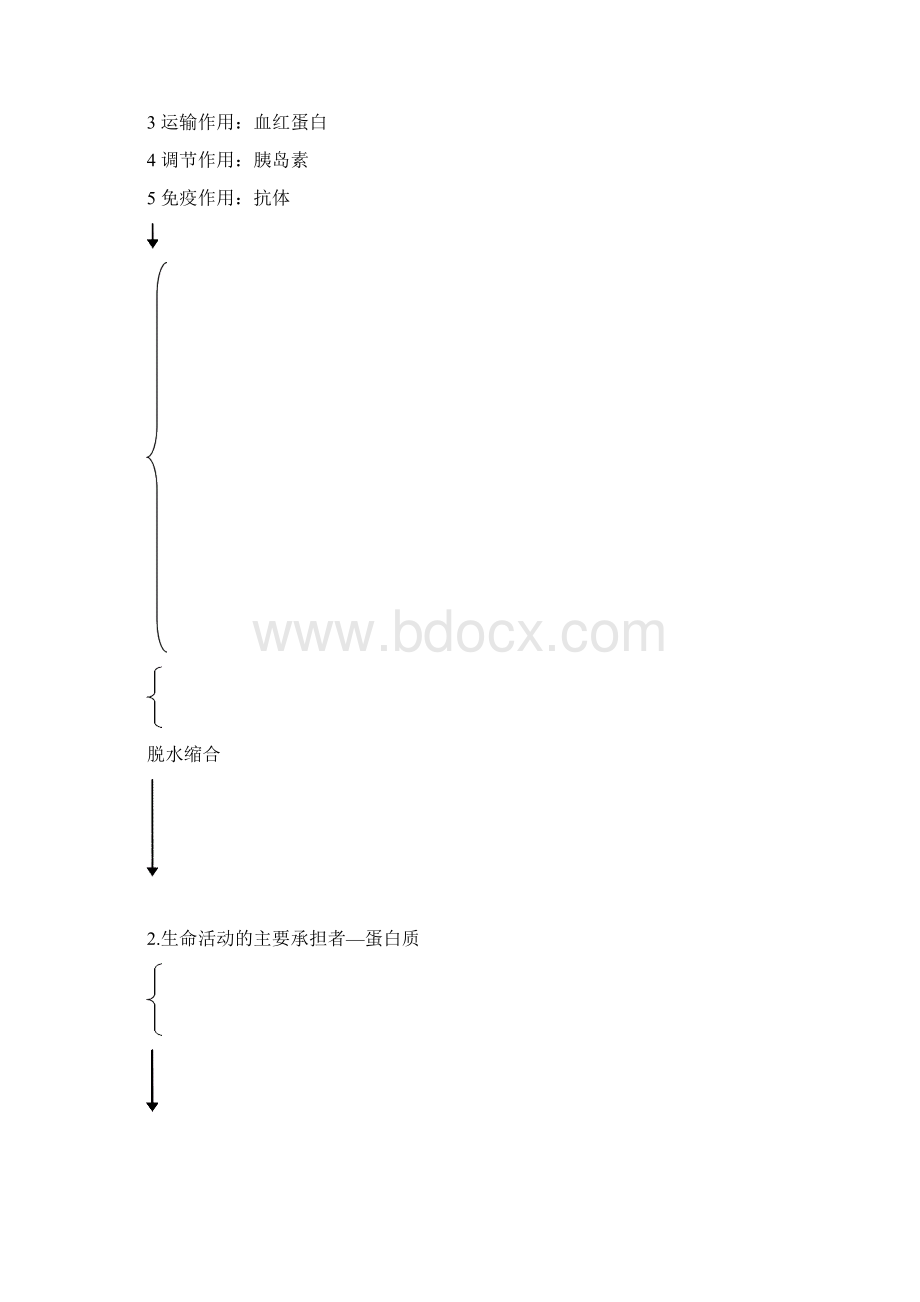 必修高中生物必修1《分子与细胞》复习知识框架 学业水平Word下载.docx_第3页