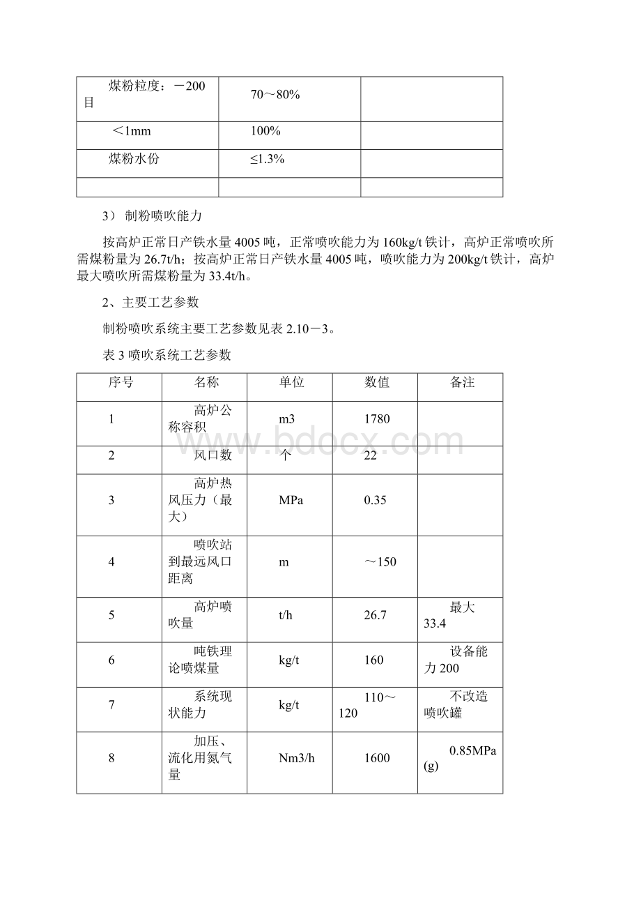 喷煤工艺流程图及概述.docx_第2页