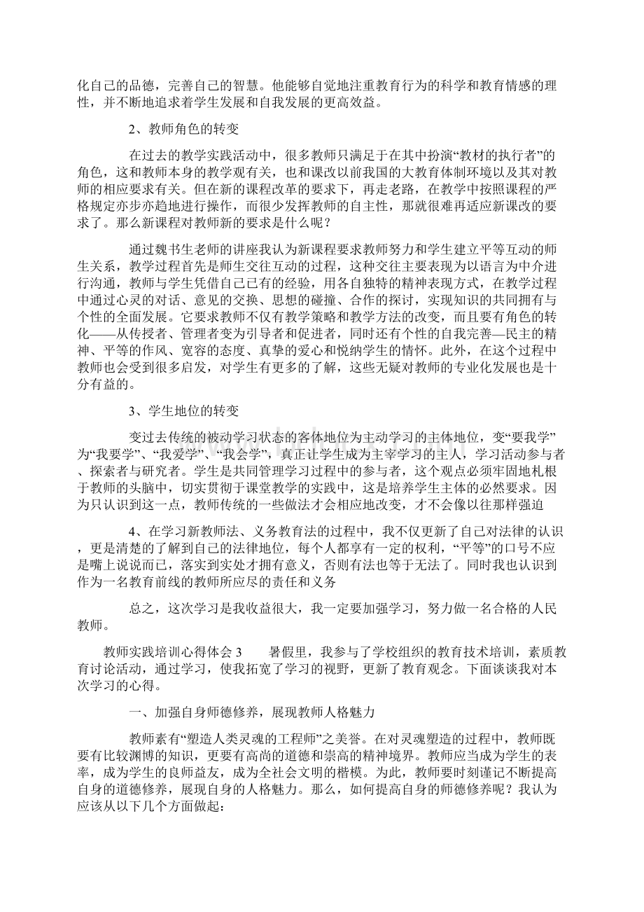 教师实践培训心得体会Word格式.docx_第2页