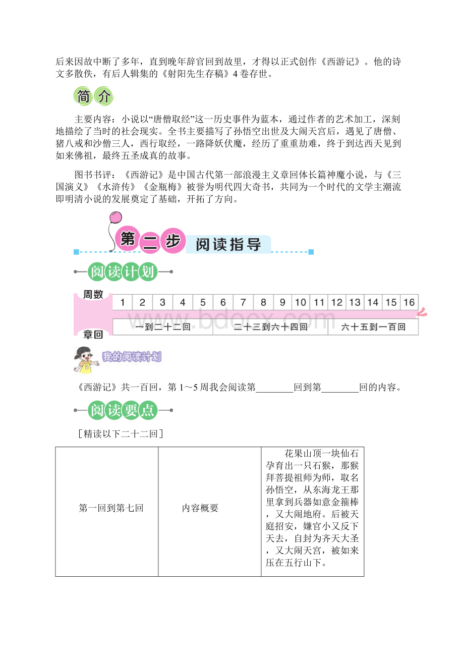 部编版统编五年级语文下册必读书目六步导读攻略含答案.docx_第3页