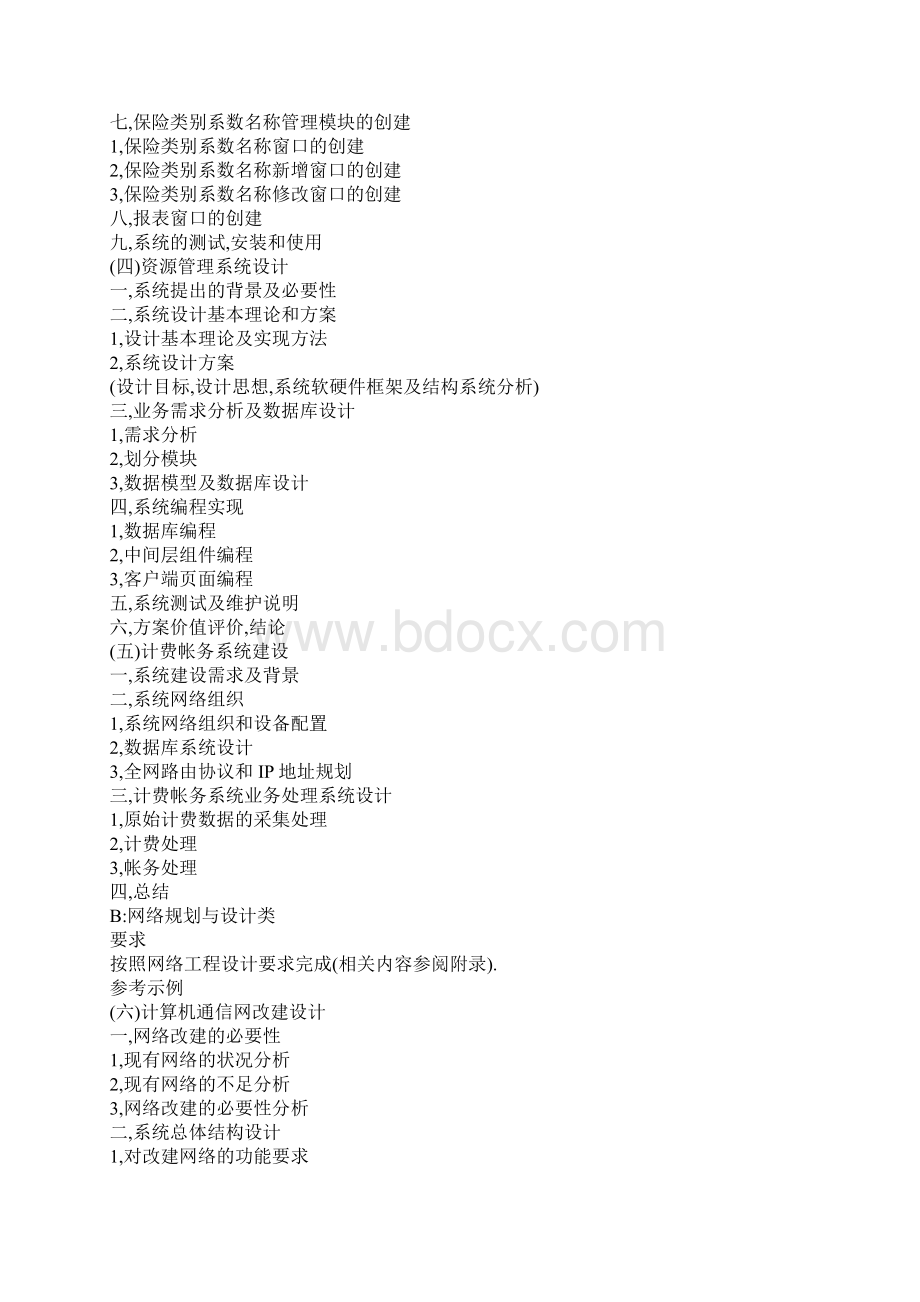 典型计算机毕业设计选题示例Word文档格式.docx_第3页