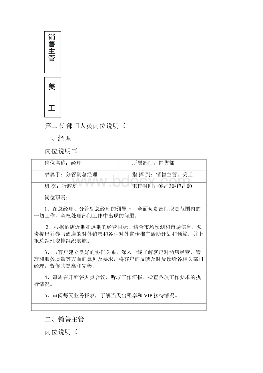 济南名仕学府酒店规章制度销售部.docx_第2页