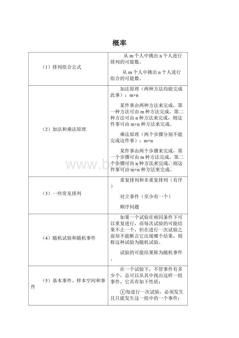 概率Word文档下载推荐.docx_第1页