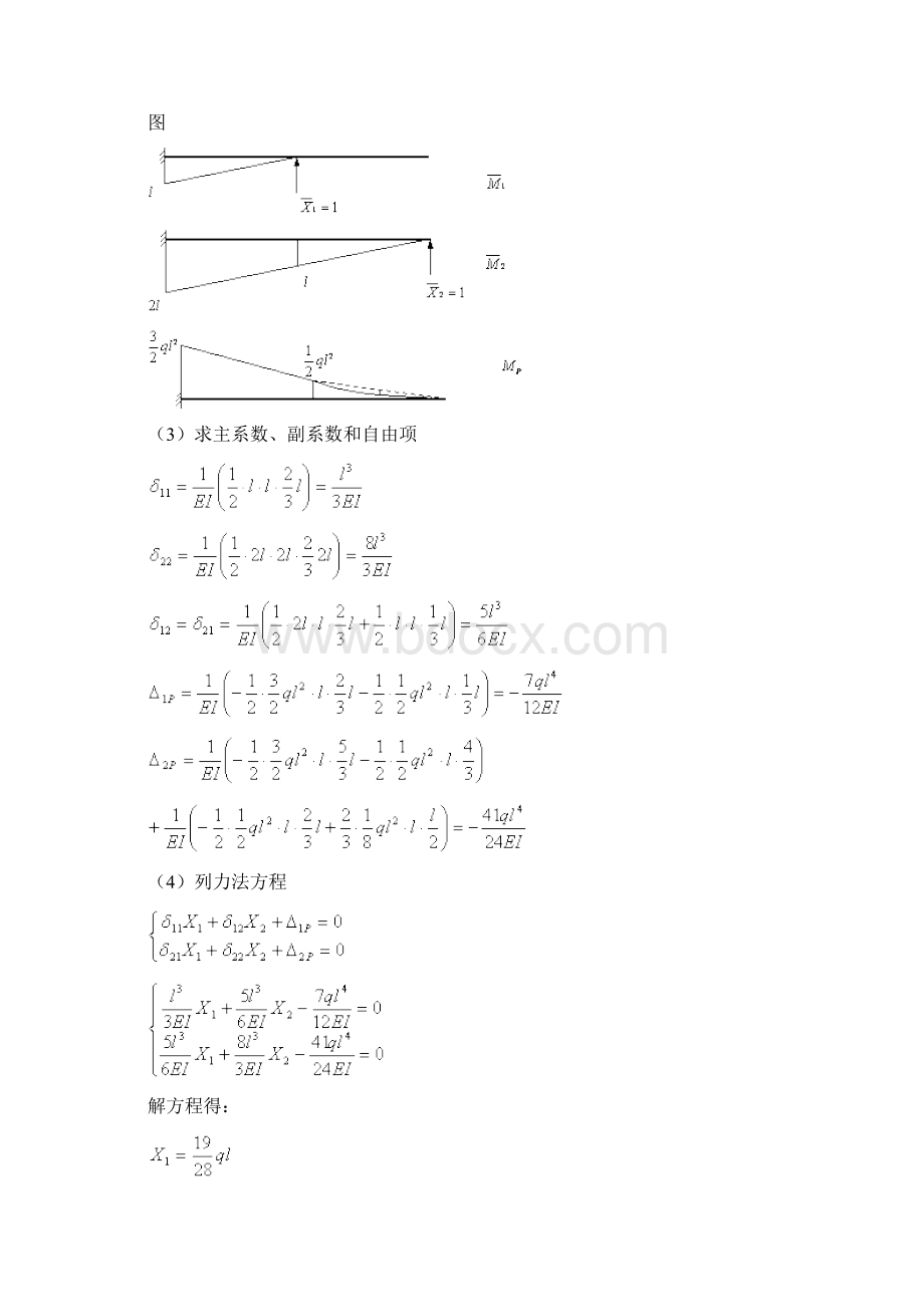 力法经典例题.docx_第3页