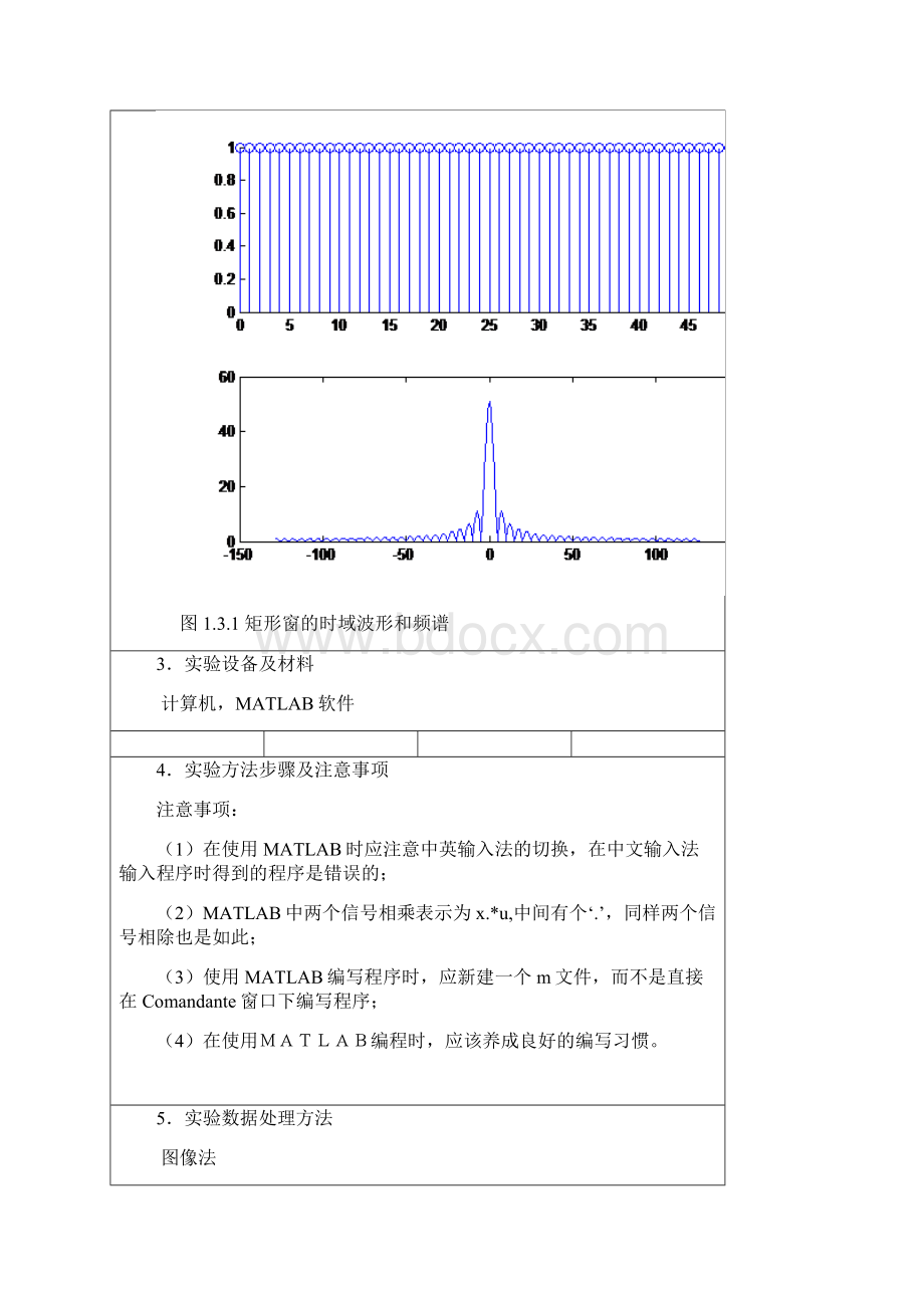 实验三窗函数的特性分析.docx_第3页