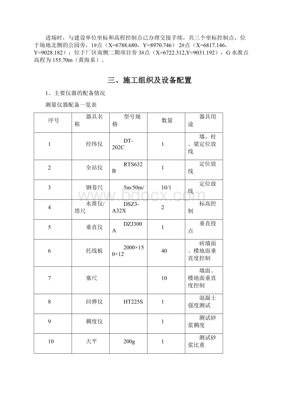 建筑施工测量方案.docx_第3页