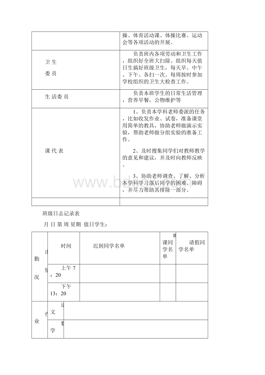 初中班级管理日志文档格式.docx_第3页