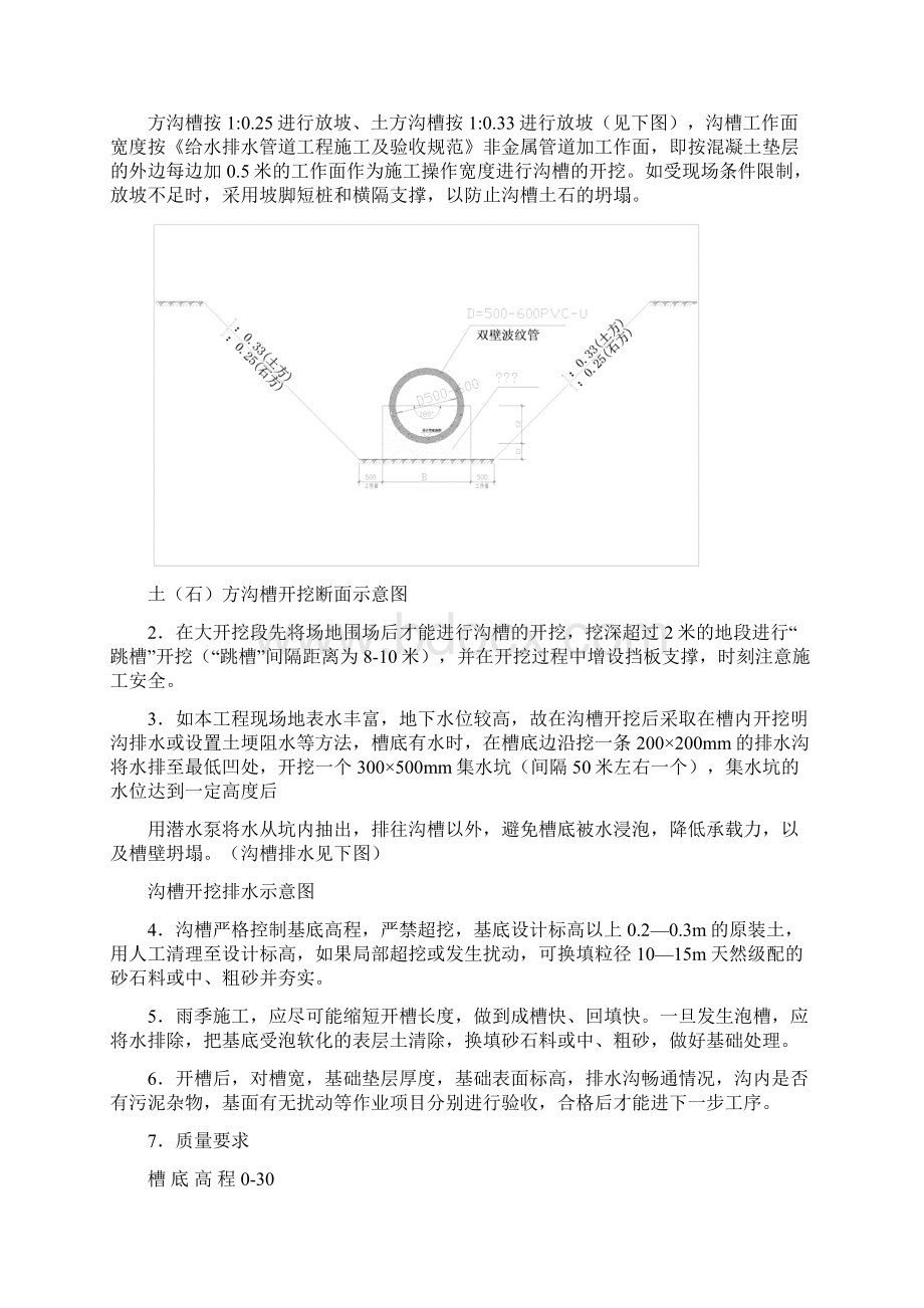 HDPE双壁波纹管安装质量检验标准Word文档格式.docx_第3页