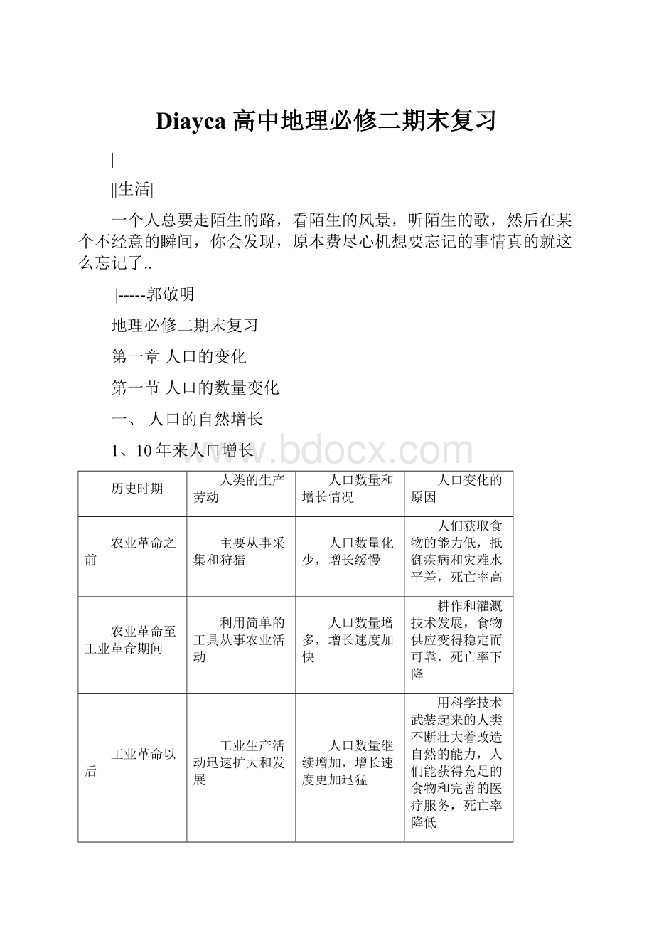 Diayca高中地理必修二期末复习.docx_第1页