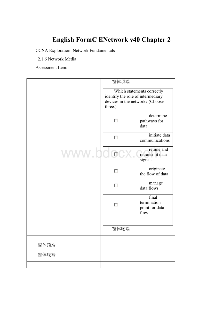 English FormC ENetwork v40 Chapter 2Word文档下载推荐.docx