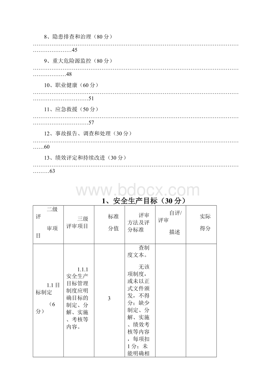 水利水电施工企业安全生产标准化评审标准试行稿.docx_第2页