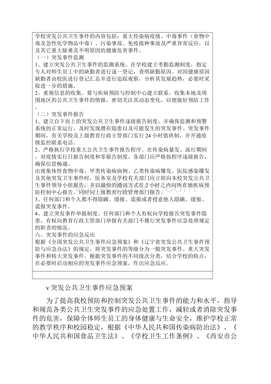 甘招中学突发公共卫生事件应急预案.docx_第3页