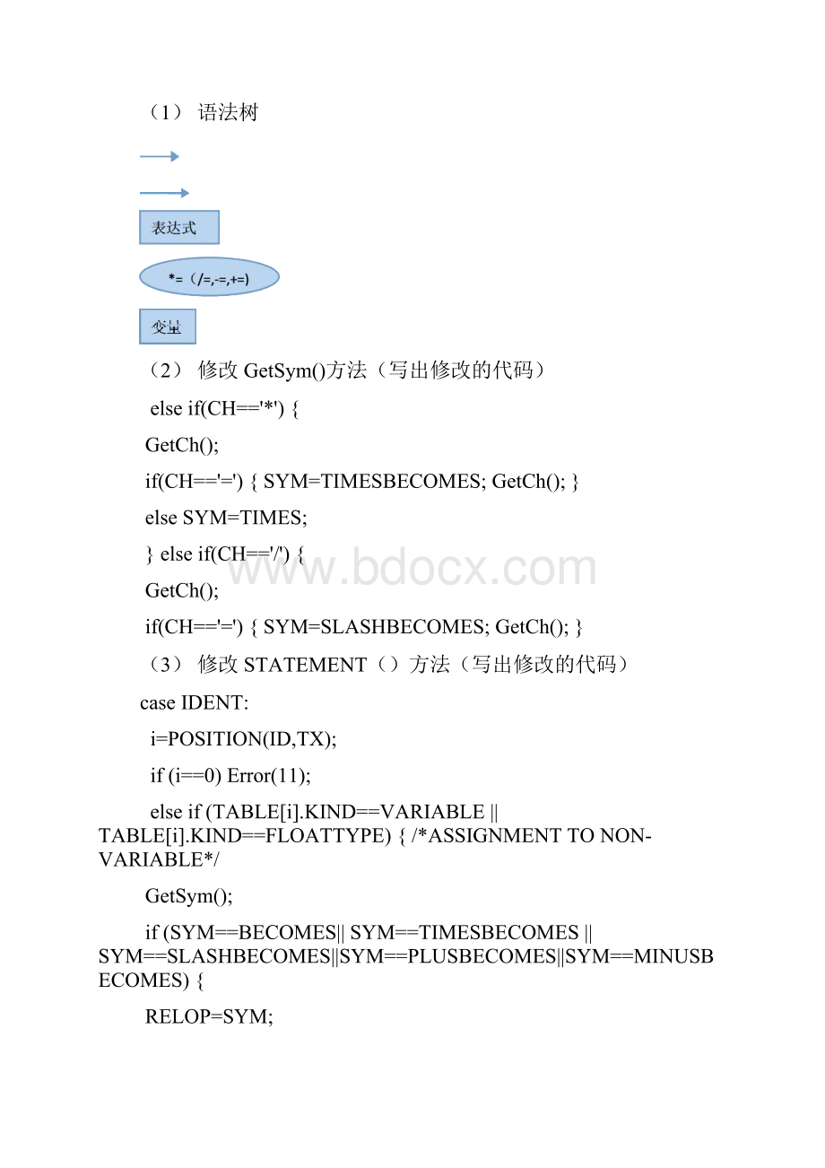 广工编译原理课程设计报告Word格式.docx_第2页