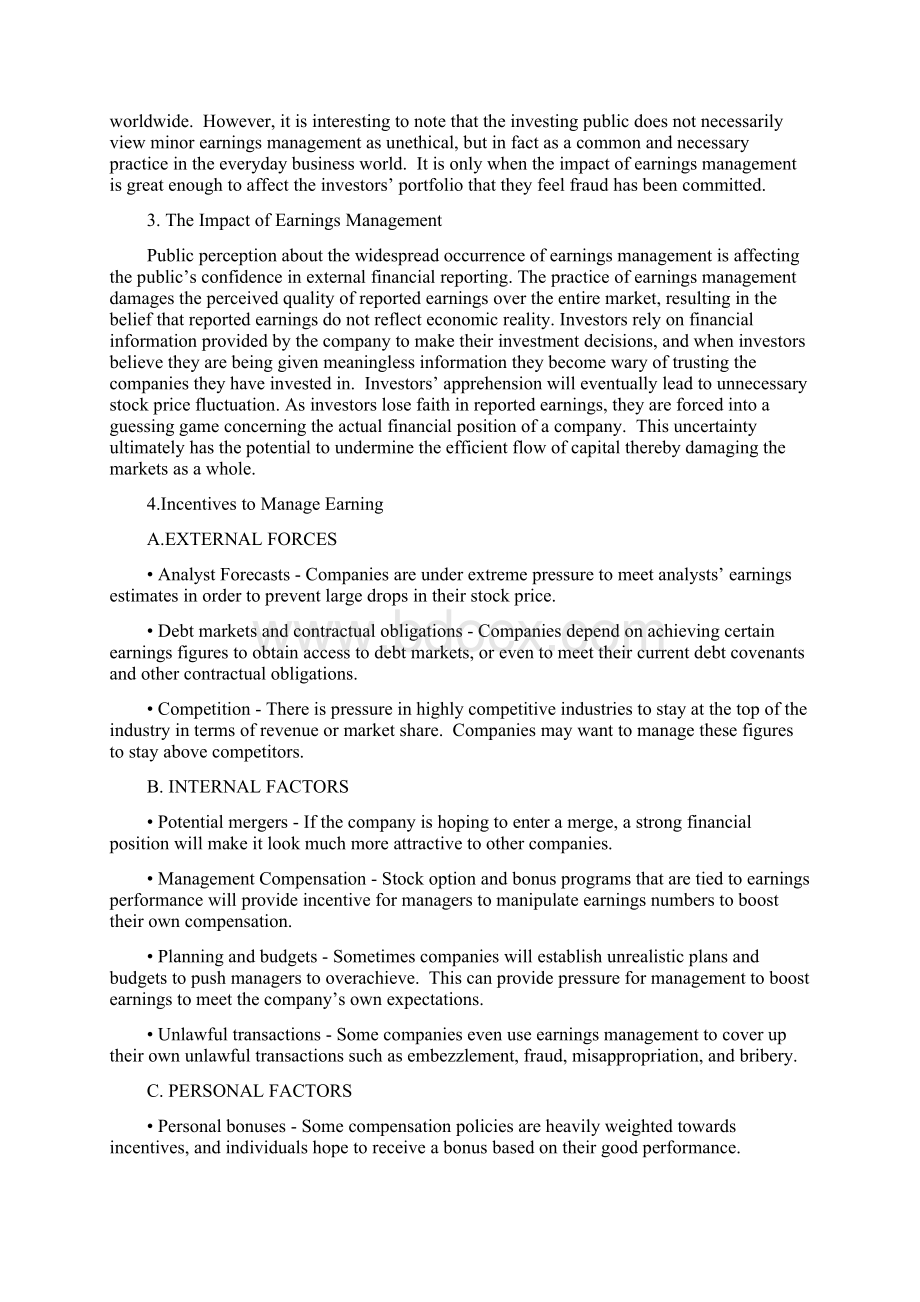 盈利质量和盈余管理英文版Document 19页.docx_第2页