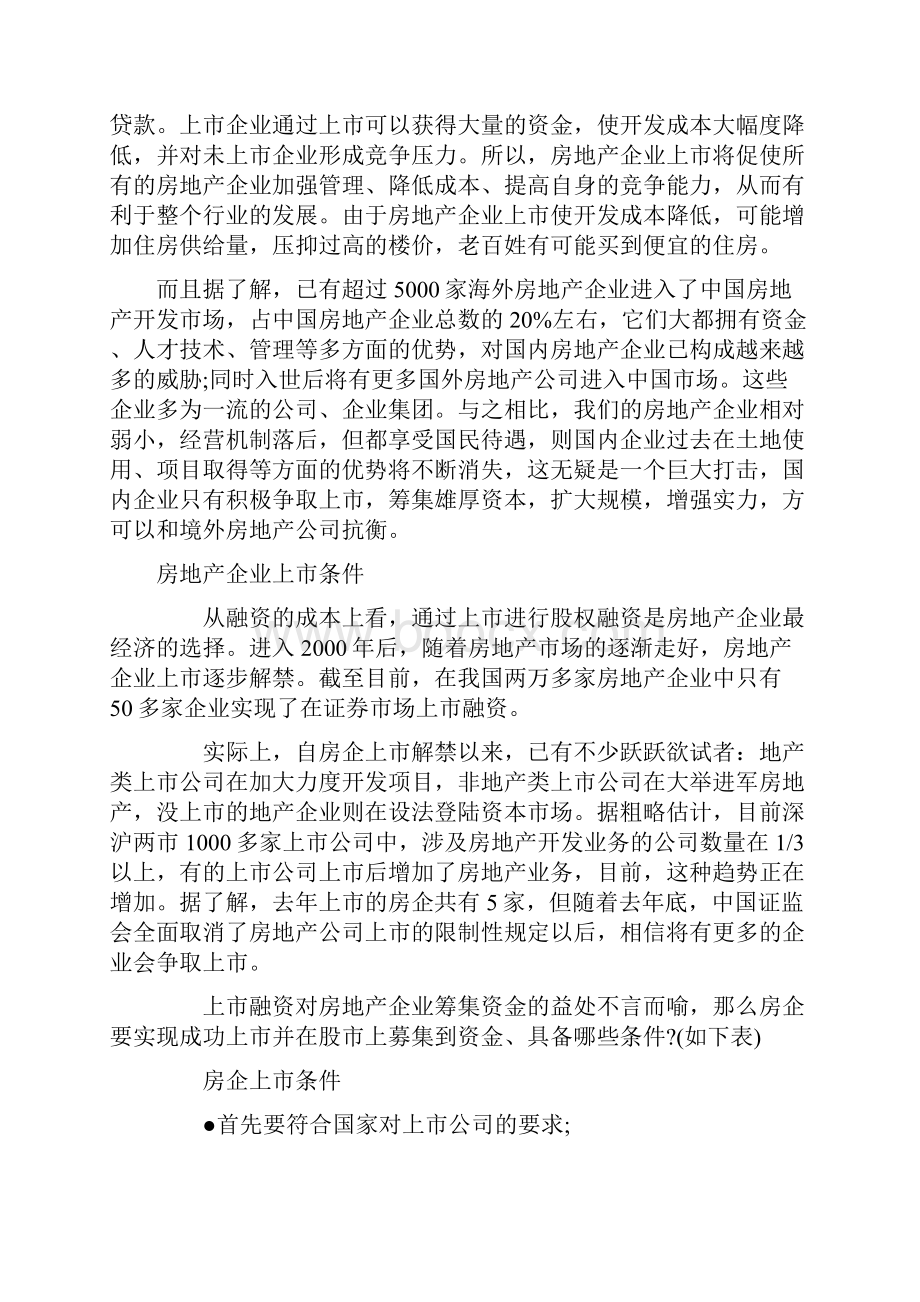 打通资本经营的出路房地产企业上市融资战略Word格式文档下载.docx_第2页