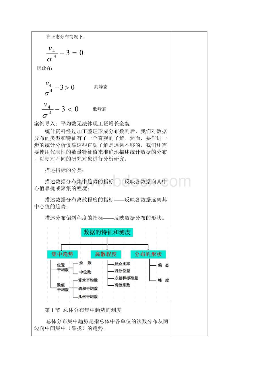 统计学教案第5章数据分布特征的测度文档格式.docx_第2页