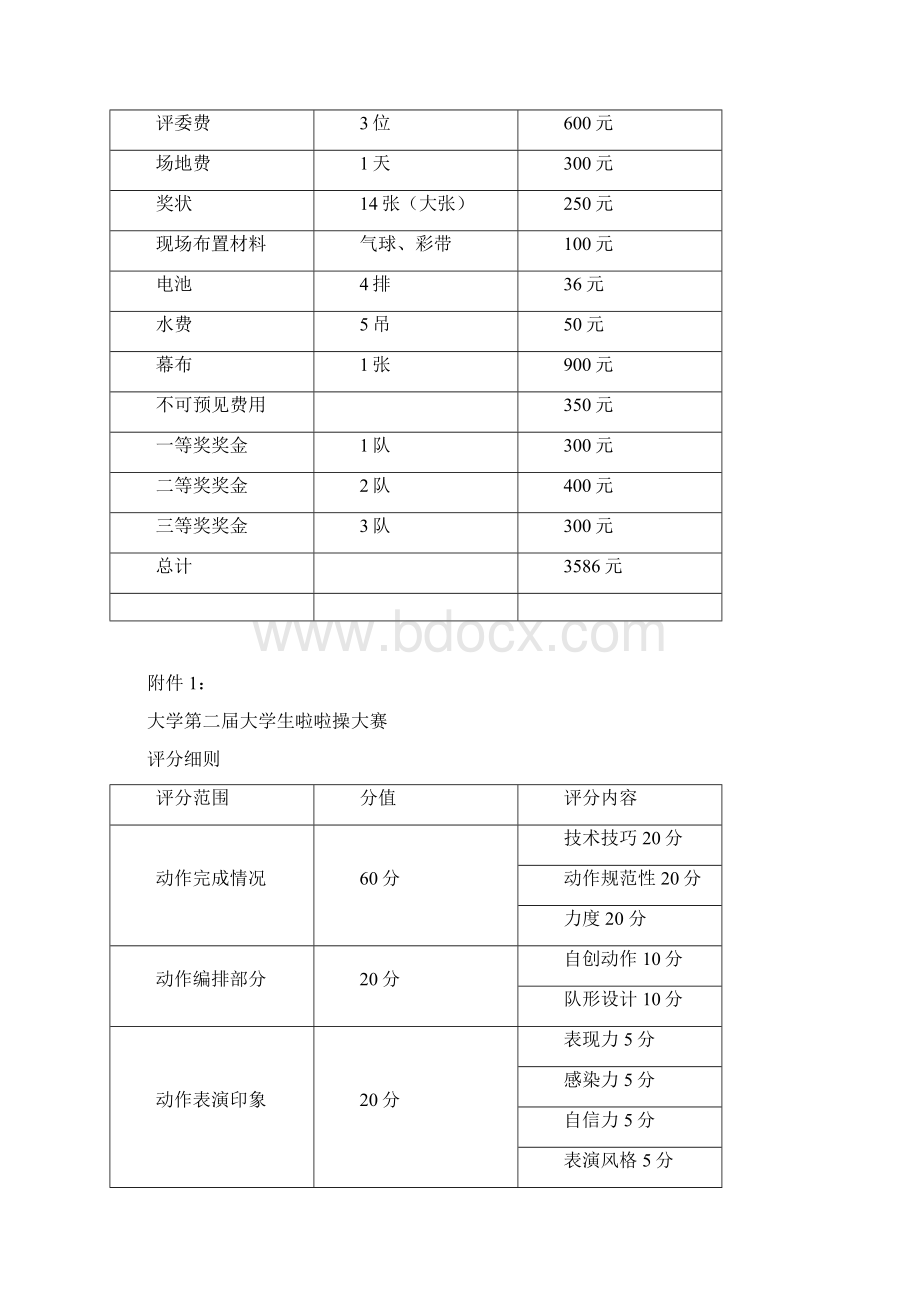 大学生啦啦操大赛策划文档格式.docx_第3页