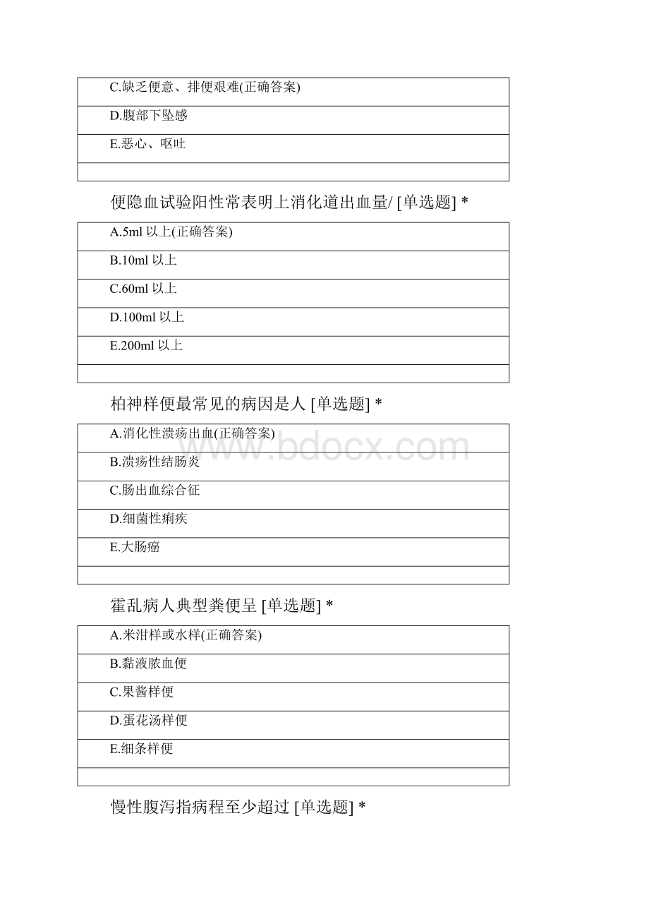 消化内科二月份考试Word文档格式.docx_第2页