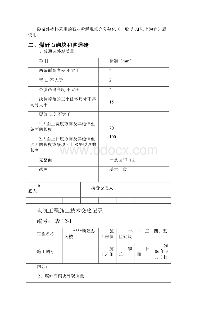 砖胎模砌筑施工技术交底.docx_第3页