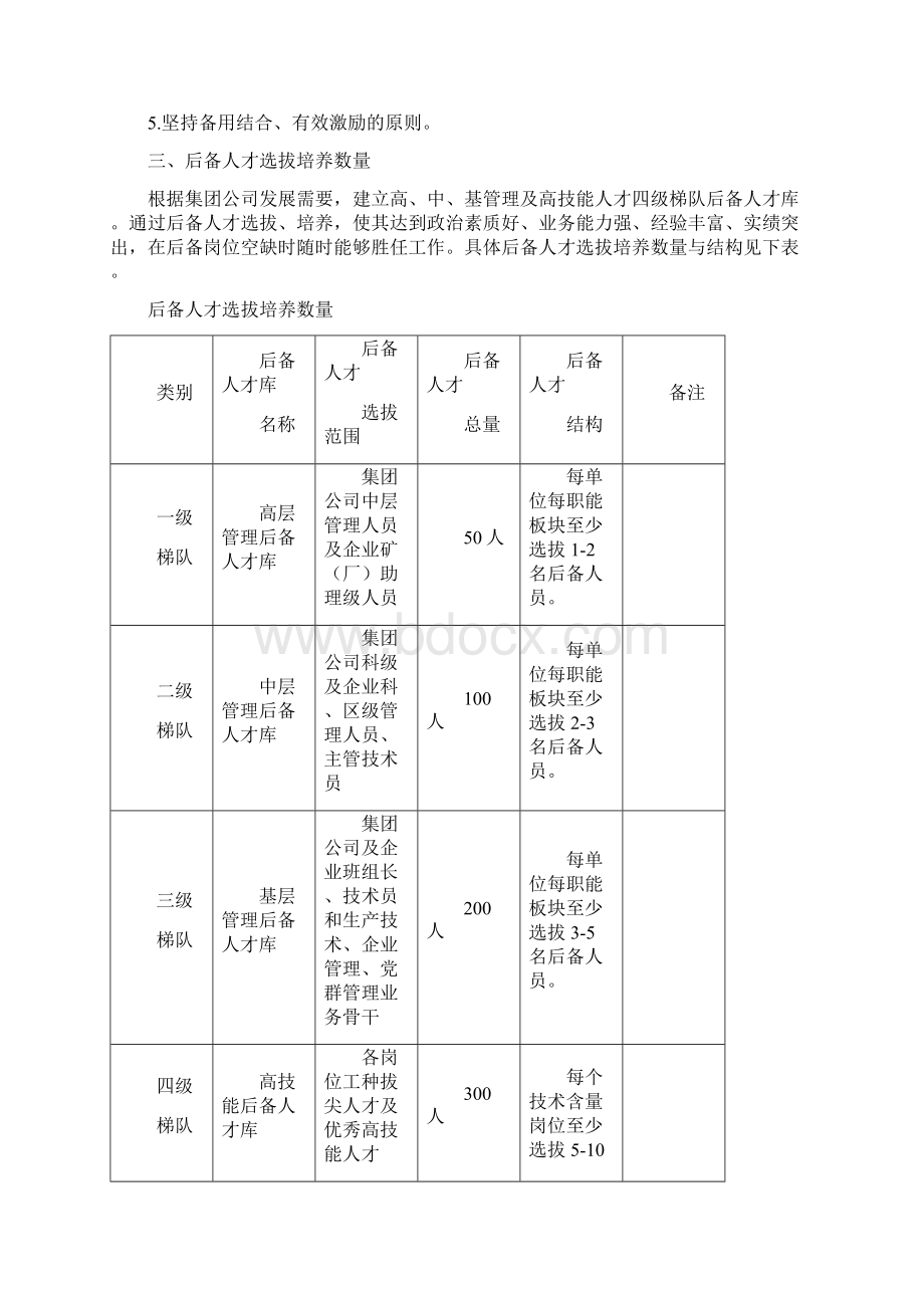 实用参考后备人才选拔培养暂行办法.docx_第2页