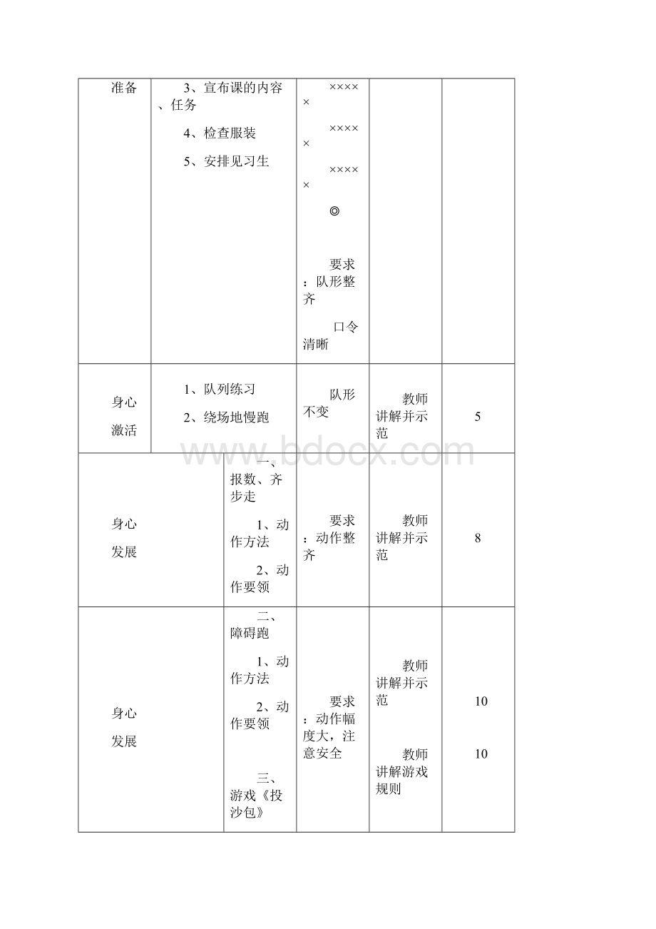 一年级体育教案下册.docx_第3页