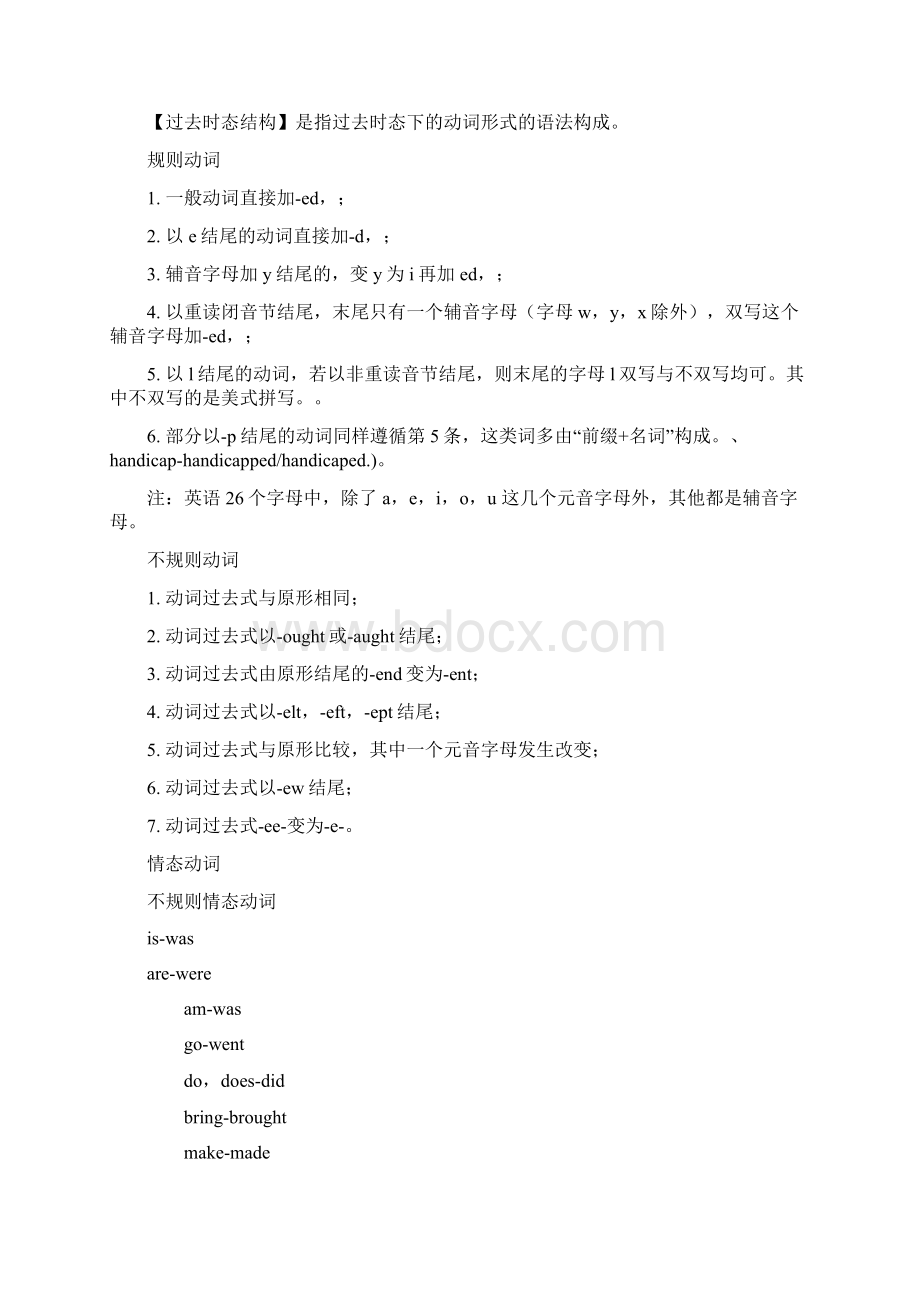 英语过去式构成规则.docx_第2页