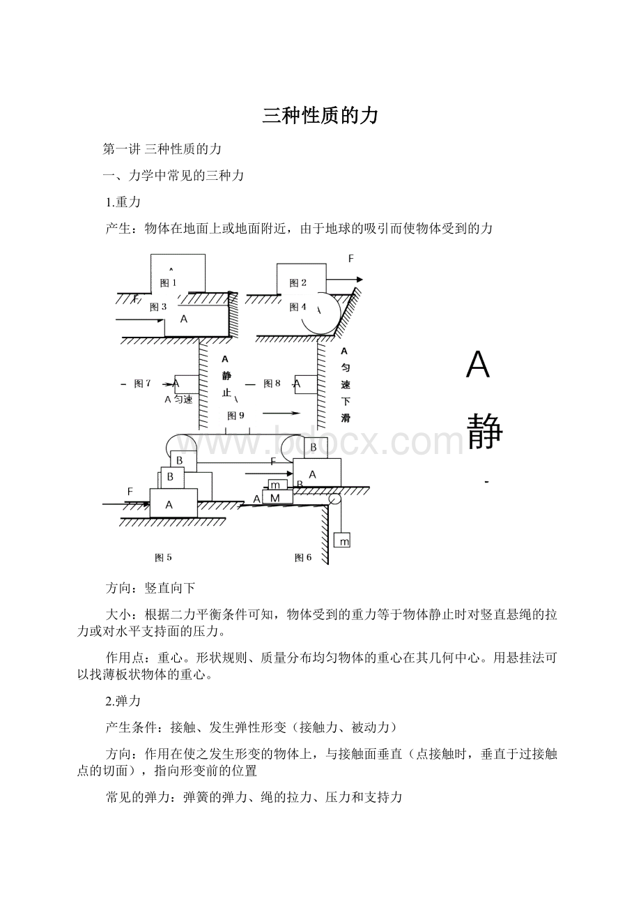 三种性质的力.docx