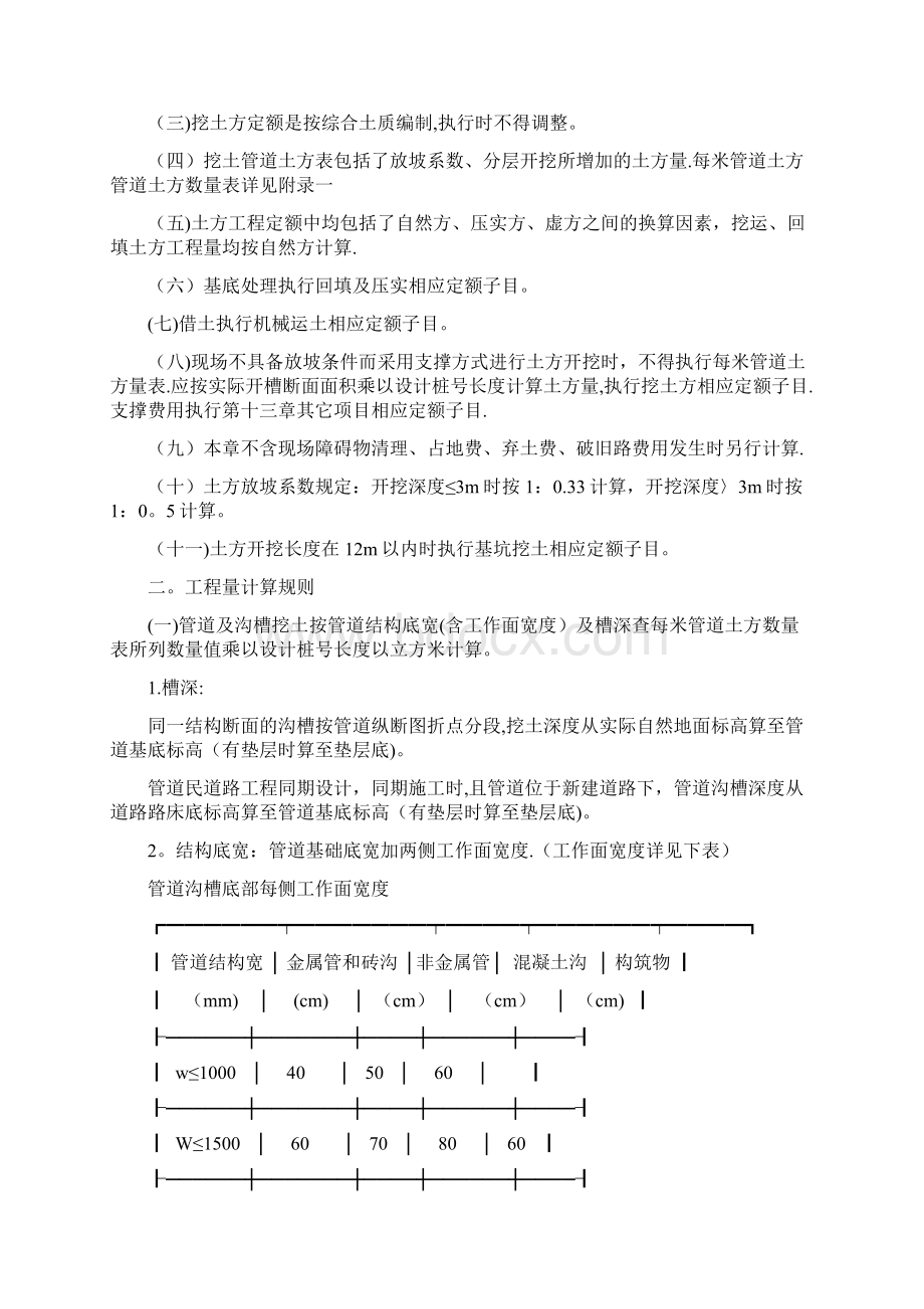 市政管道预算定额说明及计算规则.docx_第2页