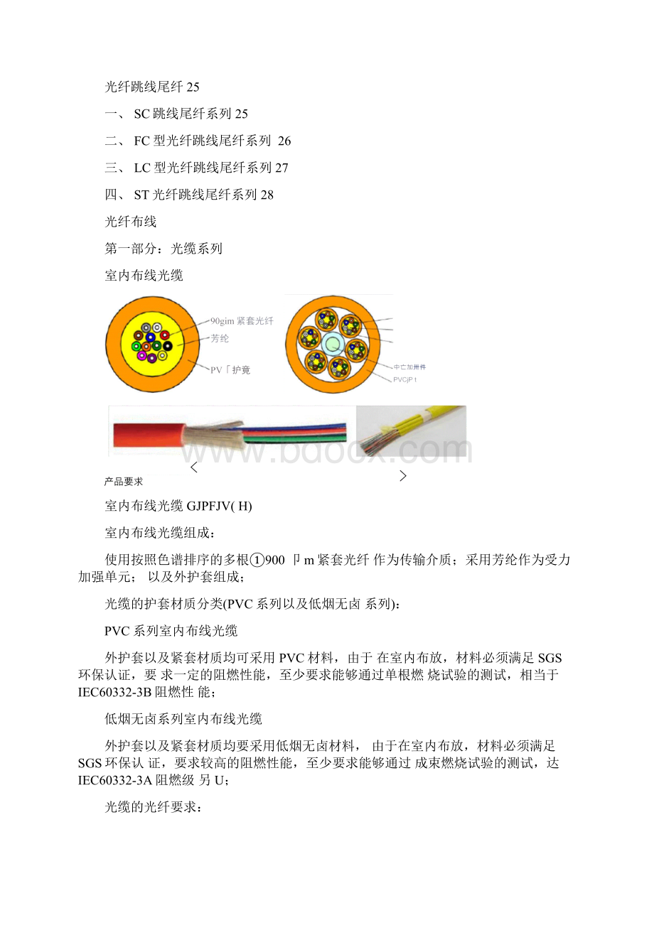 光纤布线部分技术参数Word下载.docx_第2页