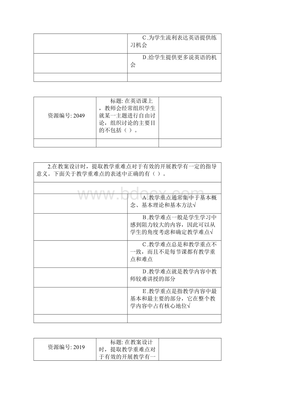 教育技术初级考试试题0250.docx_第2页