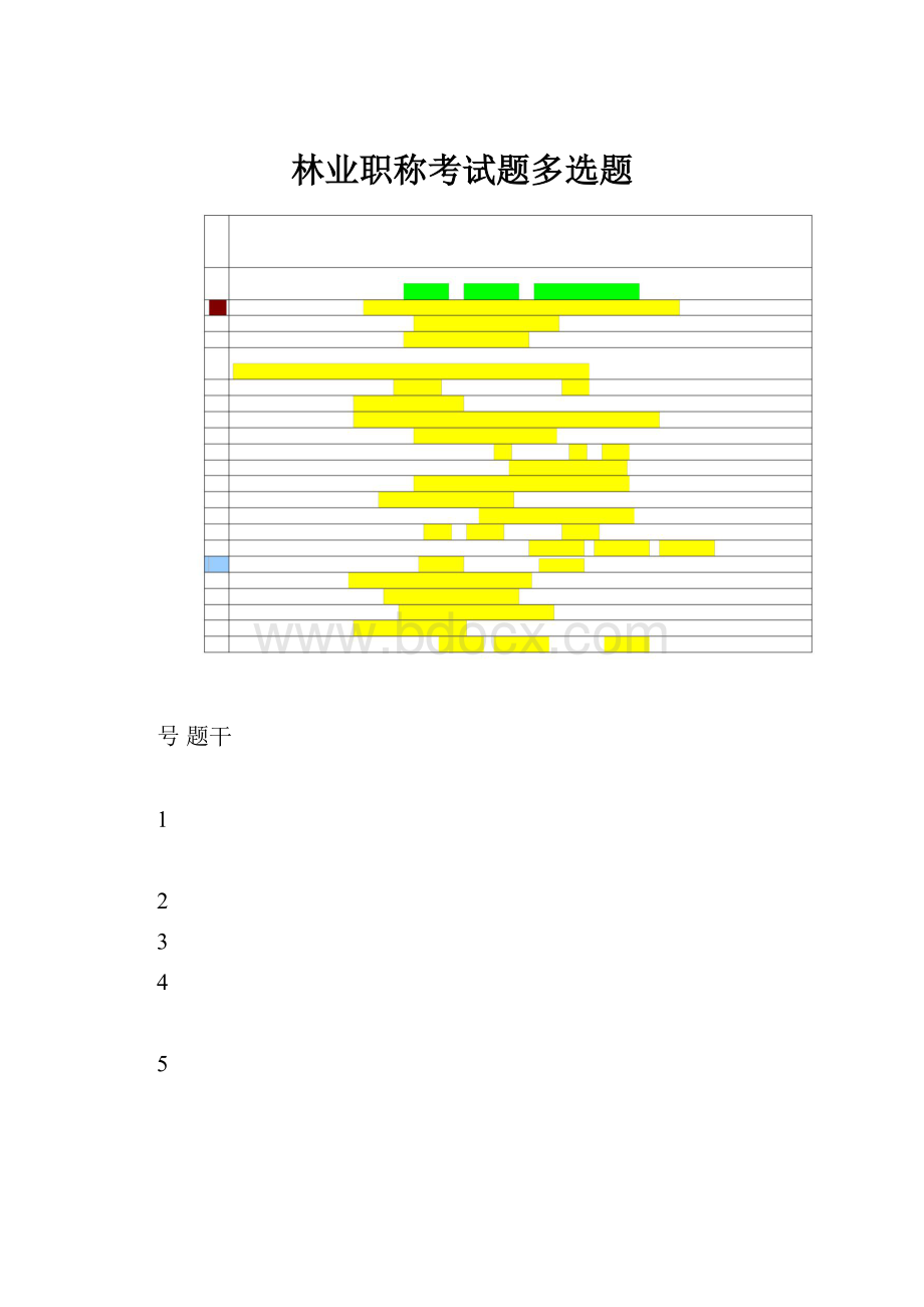 林业职称考试题多选题Word文档下载推荐.docx