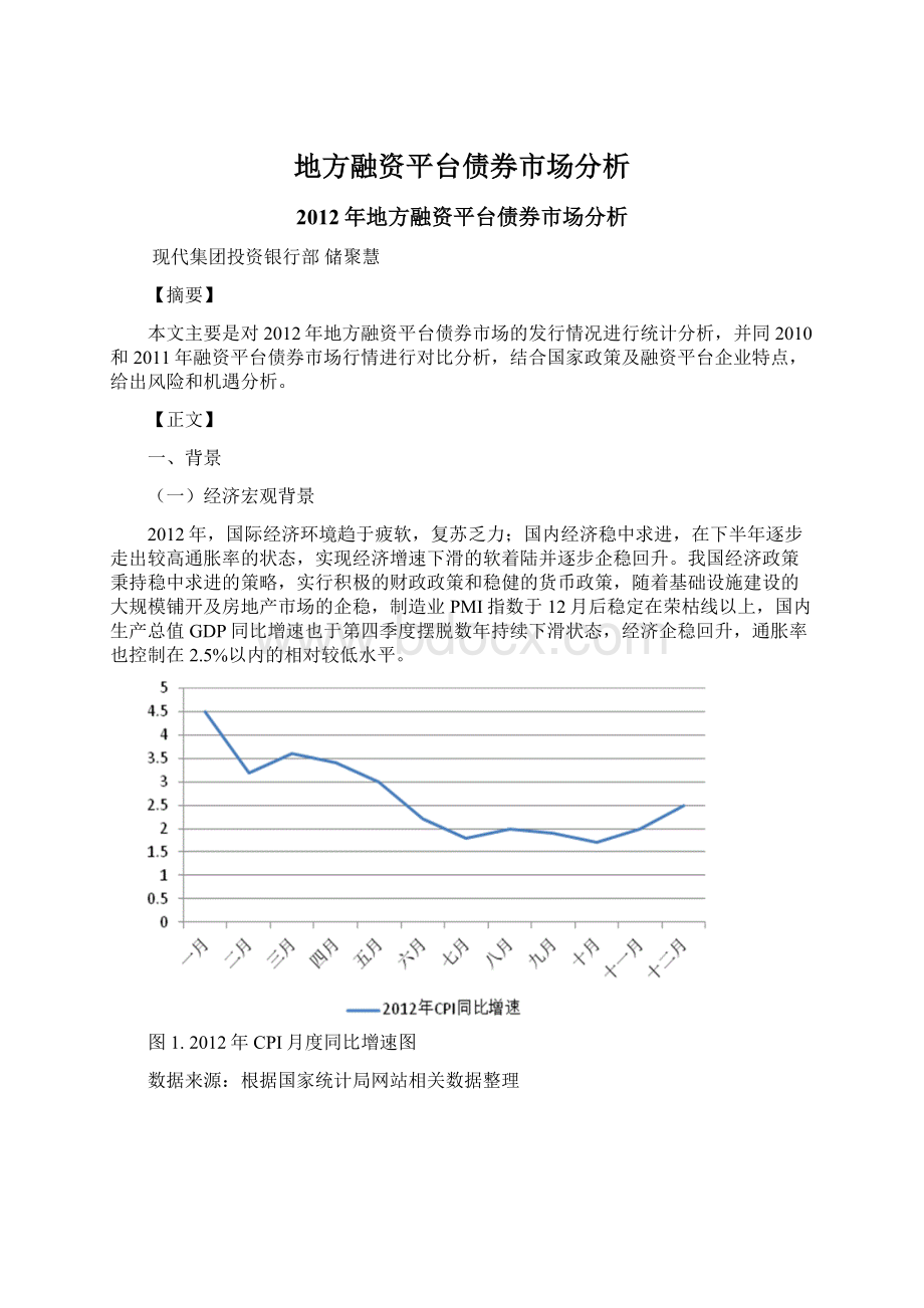 地方融资平台债券市场分析.docx_第1页