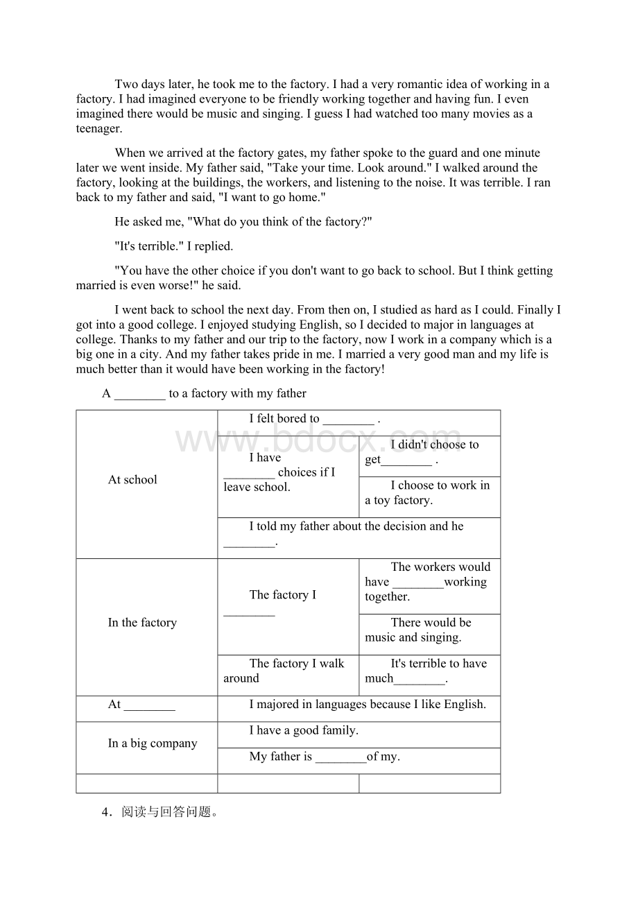 英语常见的英语任务型阅读常见的英语任务型阅读及答案.docx_第3页