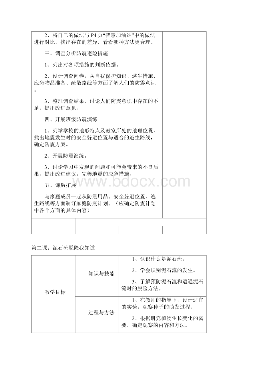 上海科技教育出版社小学六年级综合实践教案上册.docx_第2页