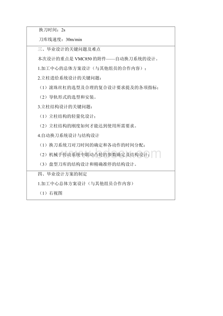 vmc850自动换刀系统开题报告Word文档格式.docx_第3页