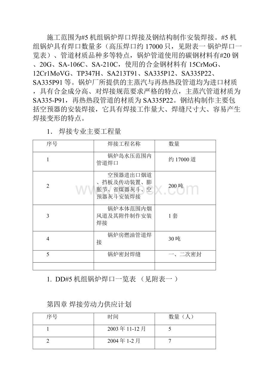 施组电厂扩建2台330MW锅炉焊接施工组识设计.docx_第3页