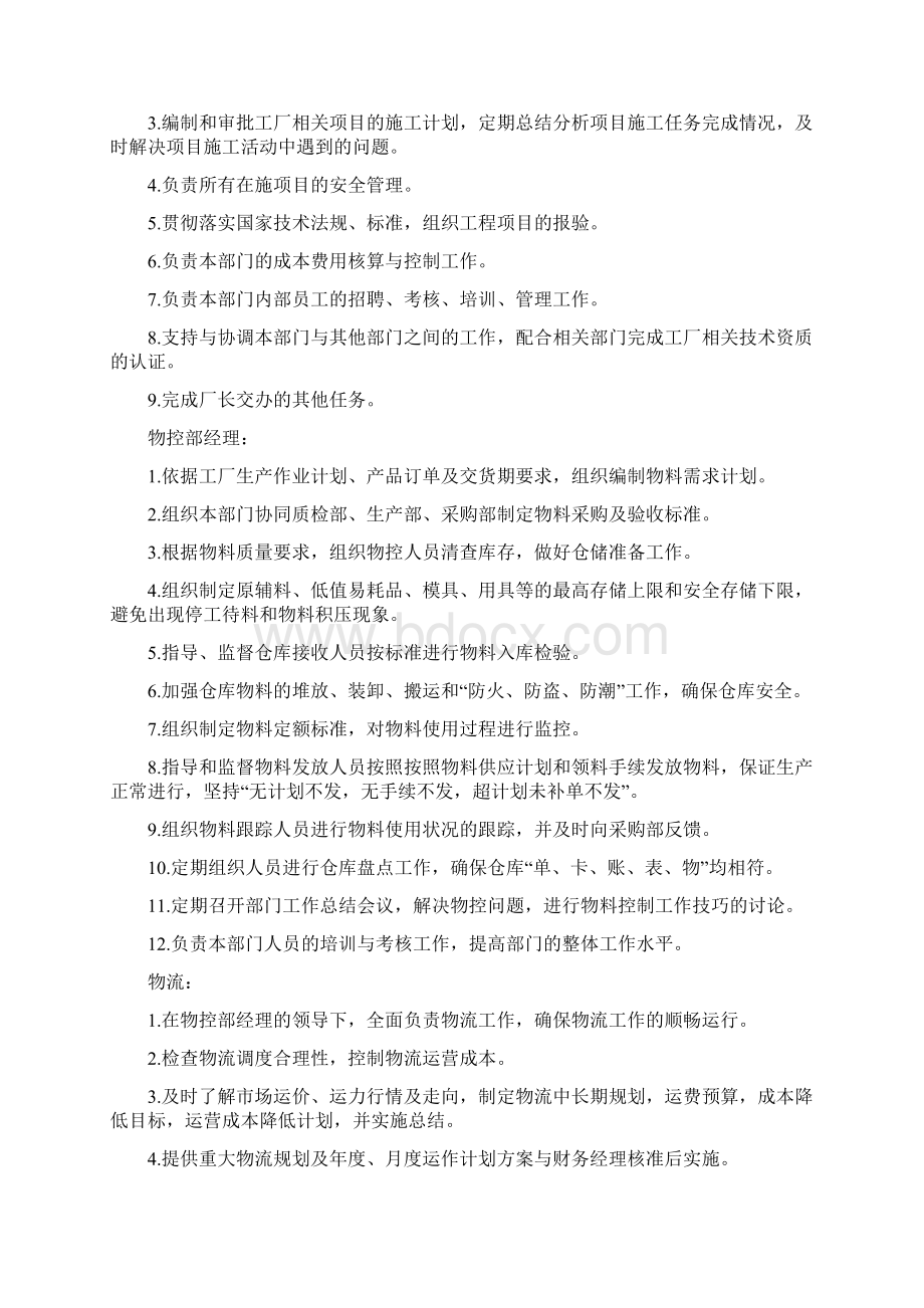 工厂各岗位人员及职责.docx_第3页