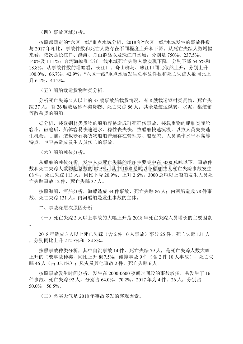 度船舶事故统计分析报告之欧阳主创编.docx_第2页