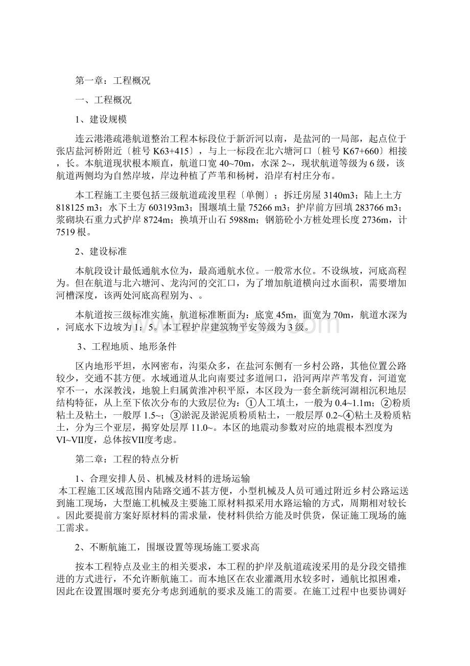 港疏港航道工程施工组织设计文档格式.docx_第2页