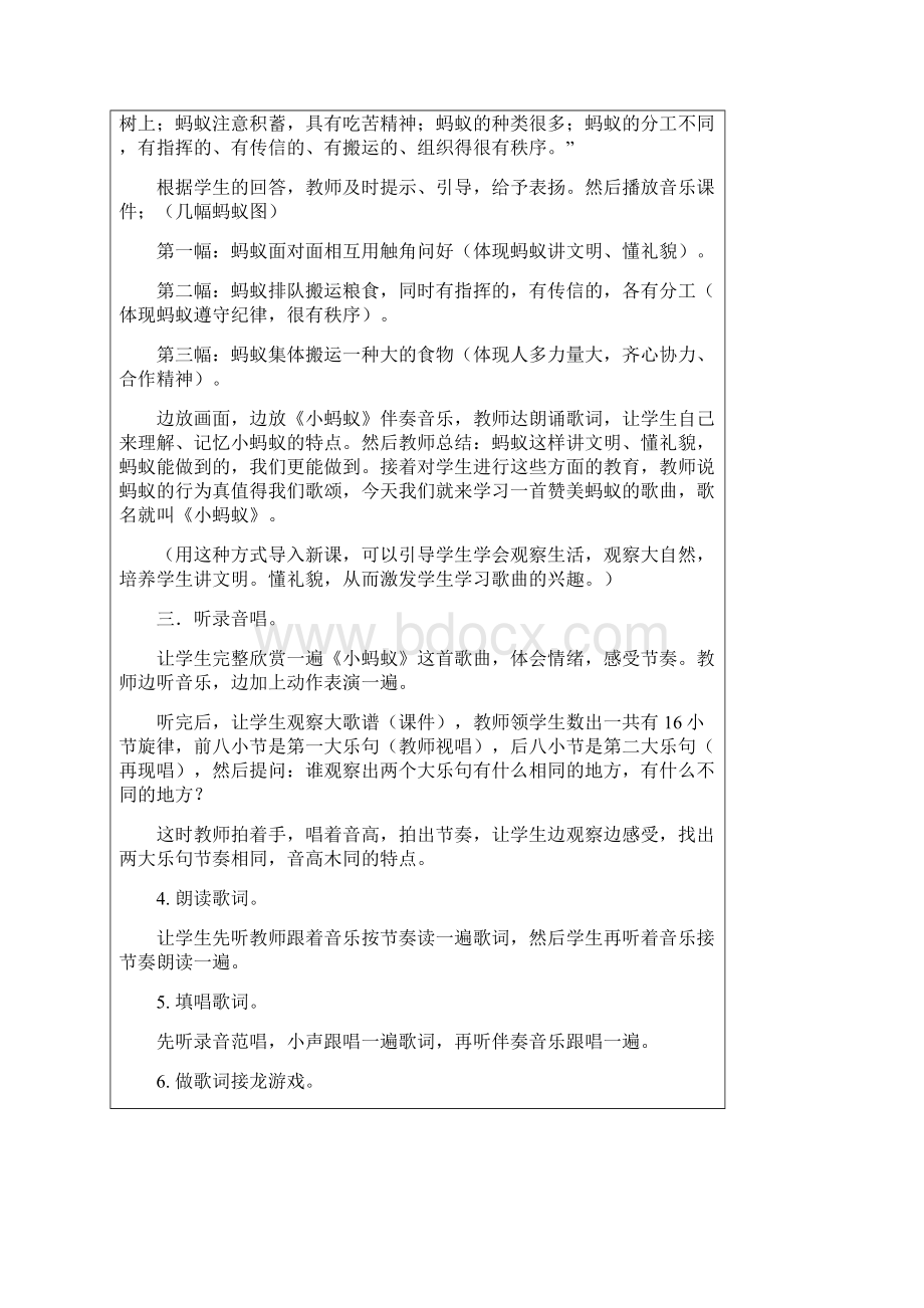 人教版小学一年级下册音乐教案.docx_第2页