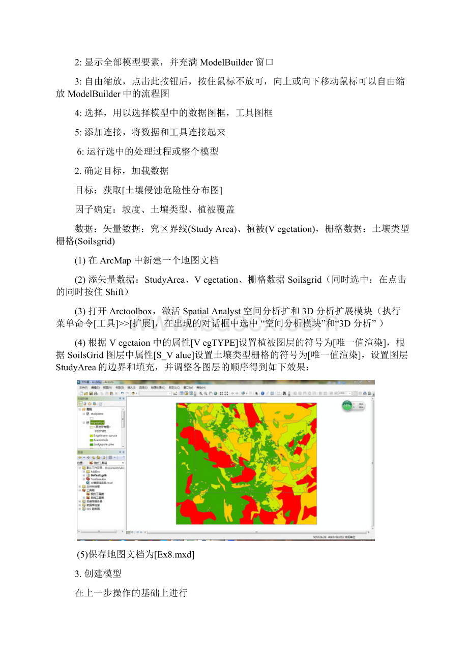 Model Builder 土壤侵蚀危险性建模分析实验报告解读.docx_第2页