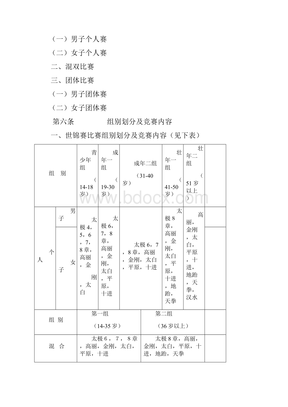 跆拳道品势比赛规则包含品势中常用动作的说明Word文档格式.docx_第3页