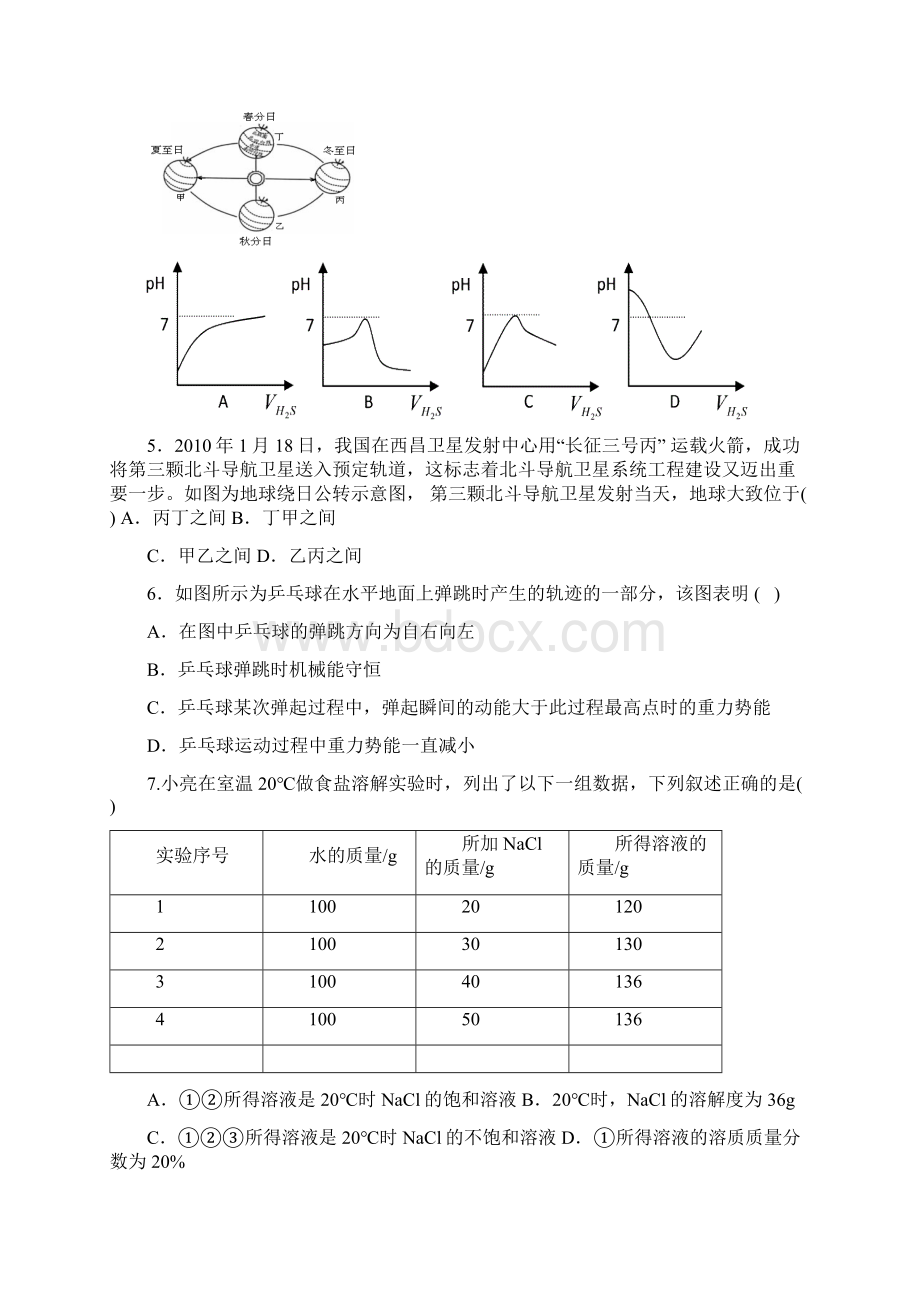 获取信息和处理信息能力专题训练70题Word格式文档下载.docx_第2页