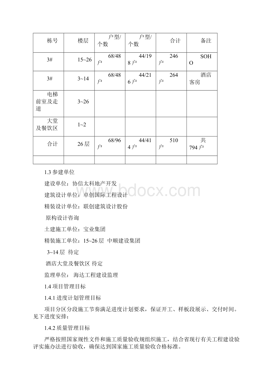 精装修项目管理项目策划书.docx_第2页