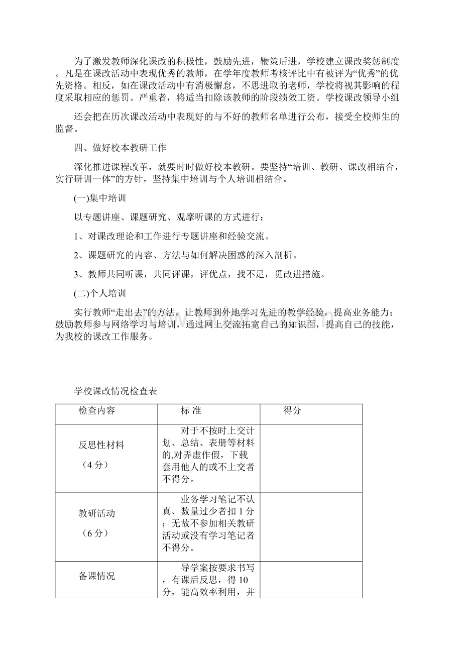 学校课改工作制度参考模板.docx_第2页