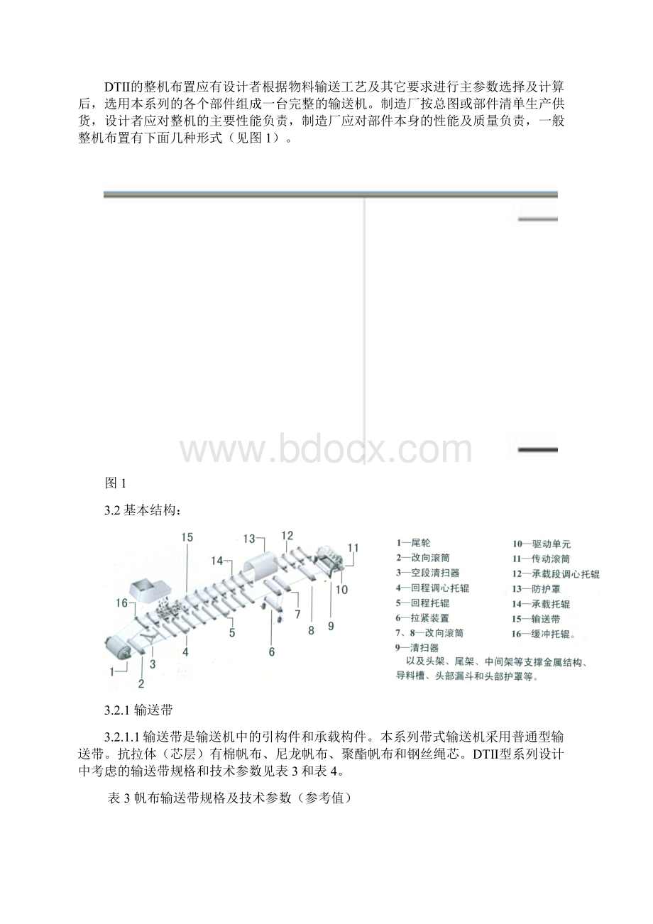 DTⅡ型固定式带式输送机使用说明书文档格式.docx_第3页