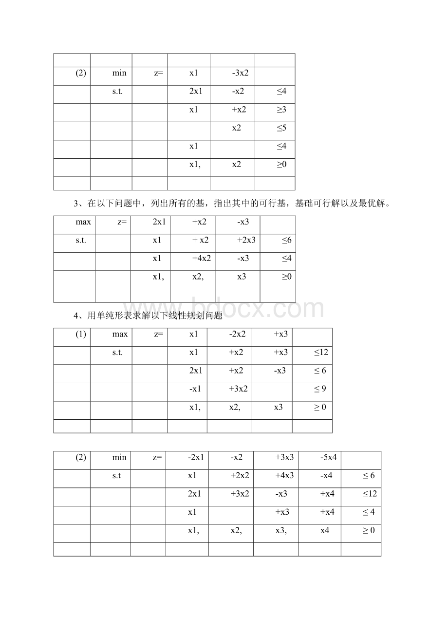 运筹学各章的作业题答案Word文件下载.docx_第3页